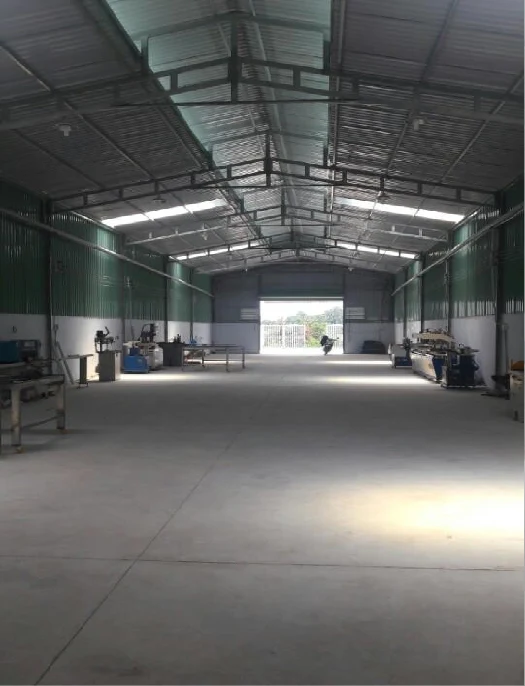 Interior of the manufacturing facility